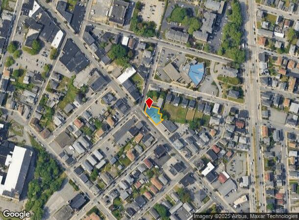  1524-1528 Pleasant St, Fall River, MA Parcel Map