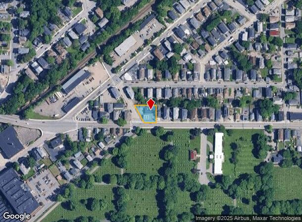  231 Cambridge St, Worcester, MA Parcel Map