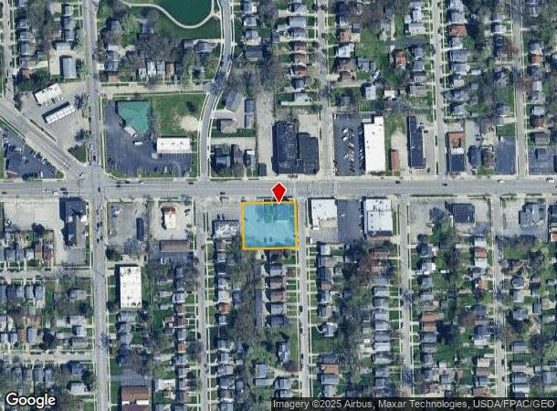 1601 W Sylvania Ave, Toledo, OH Parcel Map