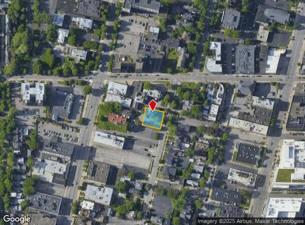  556 Franklin St, Buffalo, NY Parcel Map