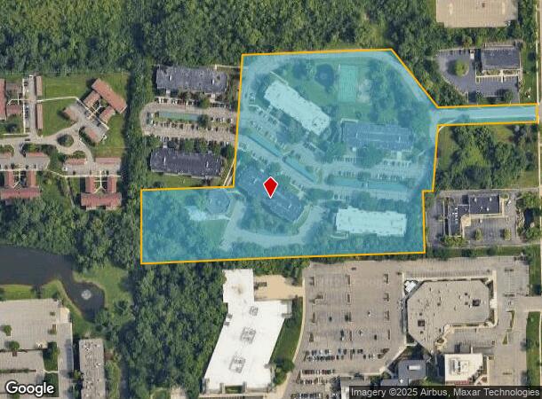  630 Hidden Valley Club Dr, Ann Arbor, MI Parcel Map