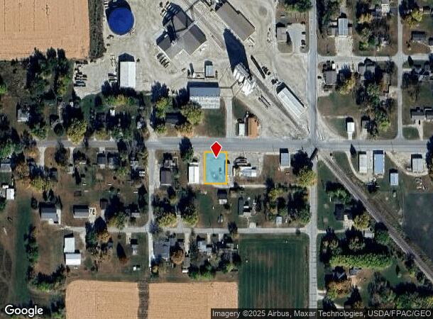 207 W Front St, Clare, IA Parcel Map