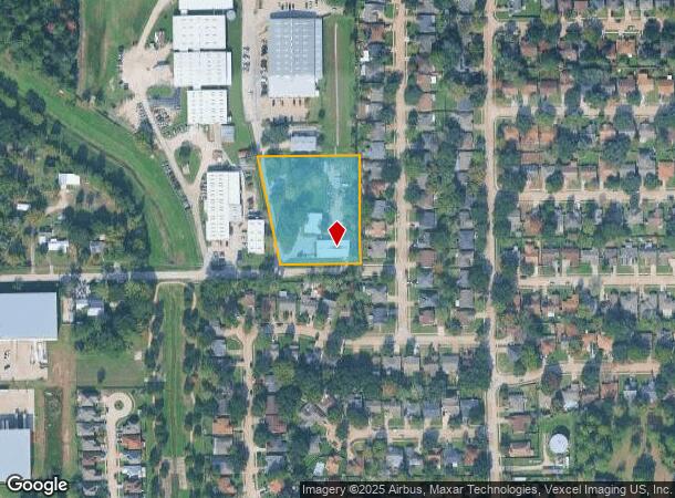  8226 Warren Rd, Houston, TX Parcel Map