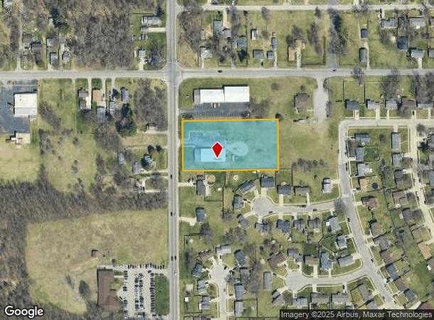  232 N Mayflower Rd, South Bend, IN Parcel Map