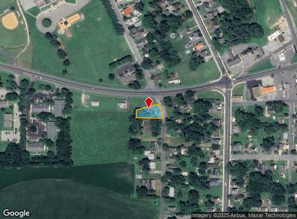 401 Charles St, Hurlock, MD Parcel Map