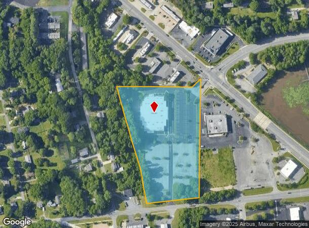  3640 Reynolda Rd, Winston Salem, NC Parcel Map