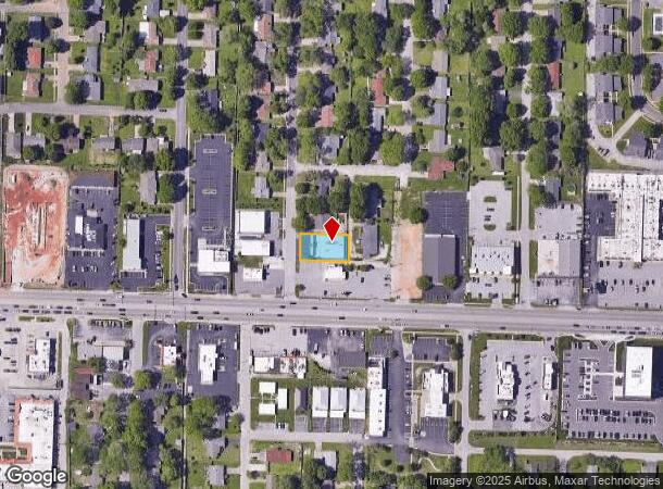 1722 S Sieger Dr, Springfield, MO Parcel Map