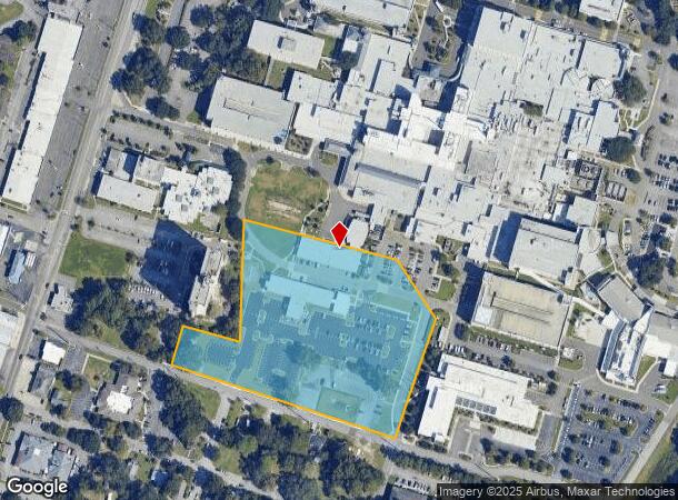  1206 E 66Th St, Savannah, GA Parcel Map
