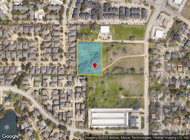  1121 N Little School Rd, Arlington, TX Parcel Map