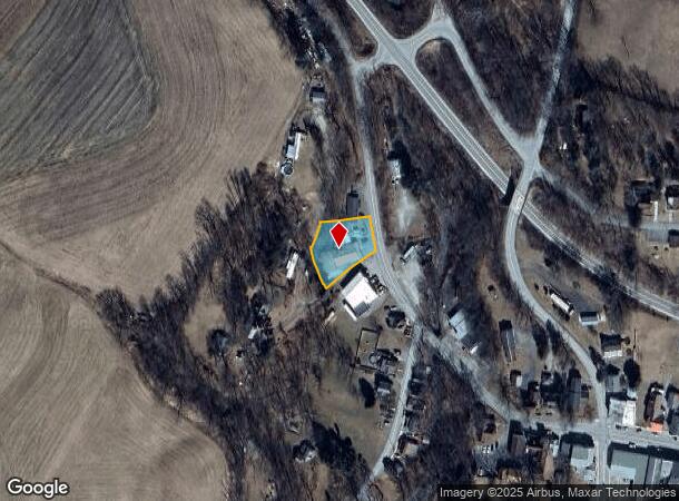 513 Main St, Laceyville, PA Parcel Map