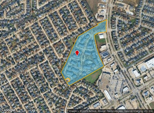  3251 Matlock Rd, Arlington, TX Parcel Map