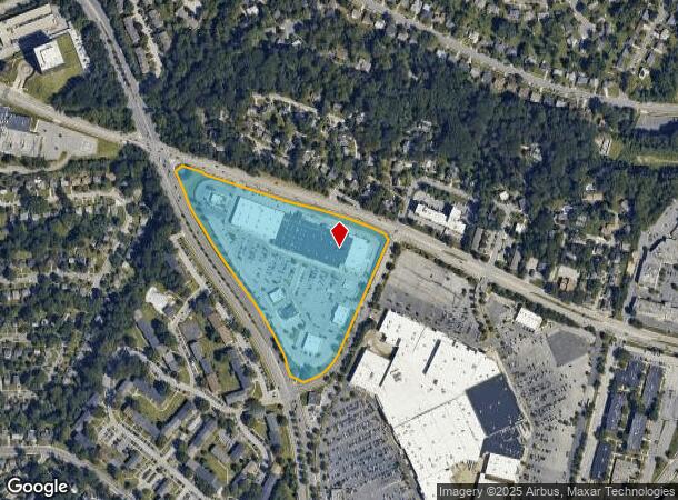  803 Goucher Blvd, Towson, MD Parcel Map