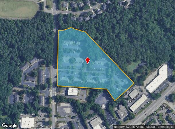  11285 Elkins Rd, Roswell, GA Parcel Map