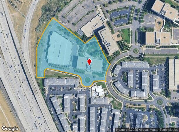  7595 E Technology Way, Denver, CO Parcel Map