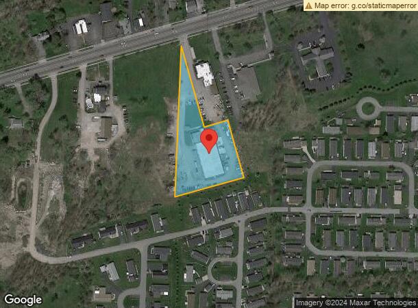  9829 Main St, Clarence, NY Parcel Map