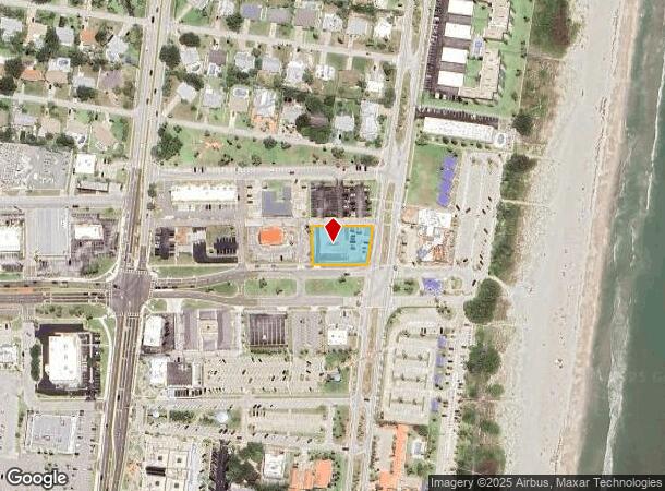  199 E Cocoa Beach Cswy, Cocoa Beach, FL Parcel Map