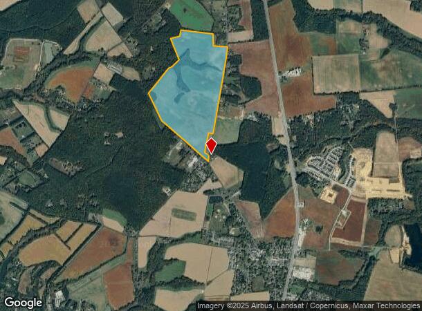 4364 Old Trappe Rd, Trappe, MD Parcel Map