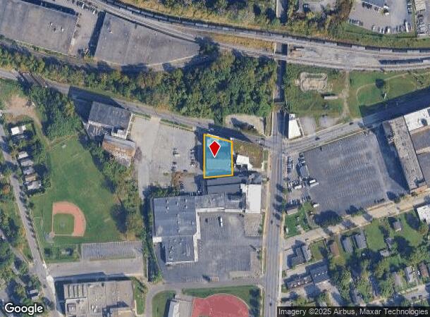 1117 W Fayette St, Syracuse, NY Parcel Map