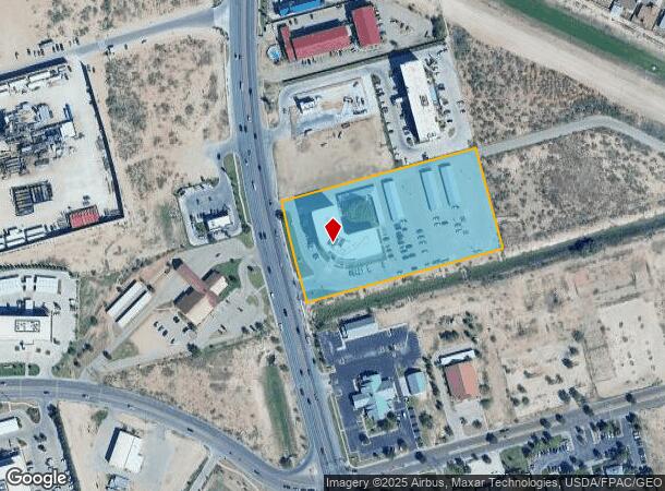 4000 N Big Spring St, Midland, TX Parcel Map