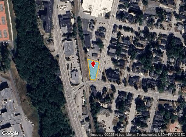 Spring St, Auburn, ME Parcel Map