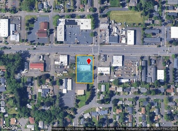 930 E Powell Blvd, Gresham, OR Parcel Map