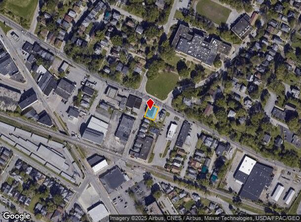  757 Washington St W, Charleston, WV Parcel Map