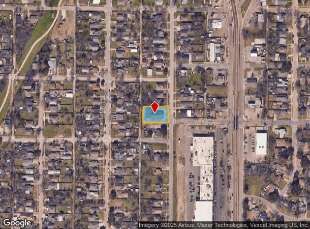 2519 S Denley Dr, Dallas, TX Parcel Map