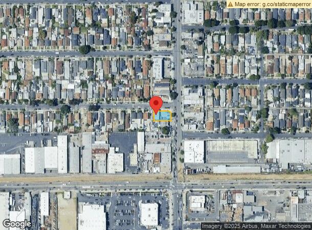  5701 S Central Ave, Los Angeles, CA Parcel Map