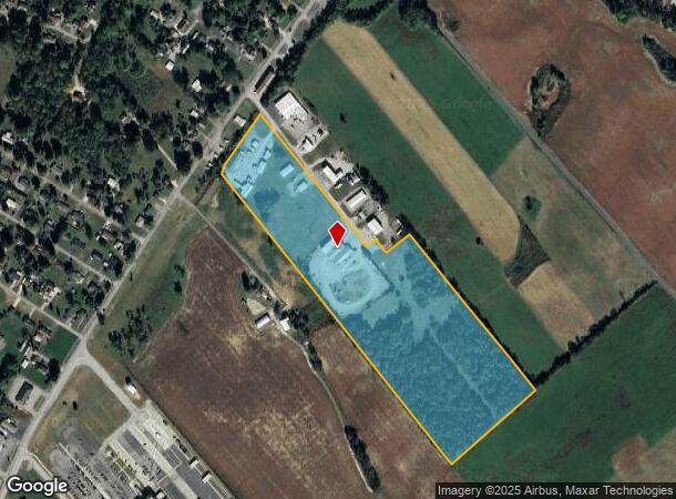 Broad St, Campbellsville, KY Parcel Map