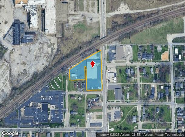  1702 Fairfield Ave, Fort Wayne, IN Parcel Map