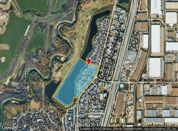 2605 Riverside Pkwy, Grand Prairie, TX Parcel Map