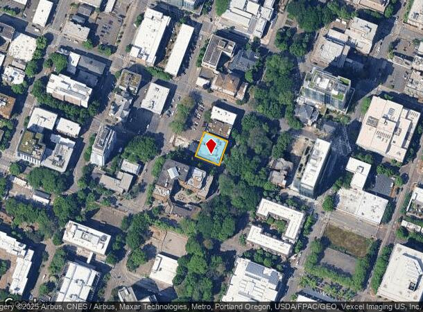  1431 Sw Park Ave, Portland, OR Parcel Map