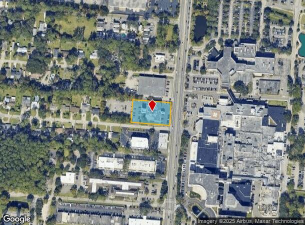  3550 University Blvd S, Jacksonville, FL Parcel Map