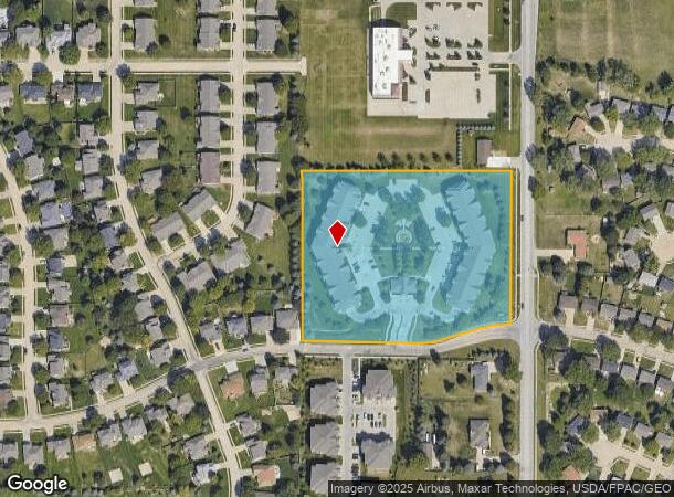 13220 Larimore Ave, Omaha, NE Parcel Map