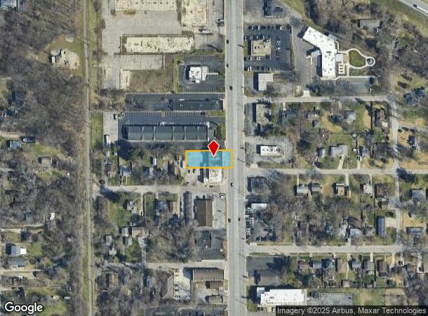  409 N Dixie Way, South Bend, IN Parcel Map