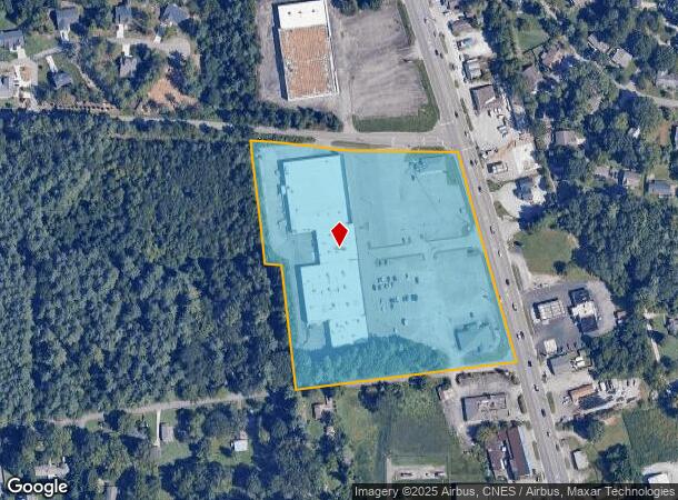  2619 Hendersonville Rd, Arden, NC Parcel Map