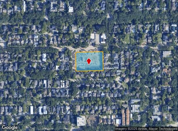  1717 Bissonnet St, Houston, TX Parcel Map