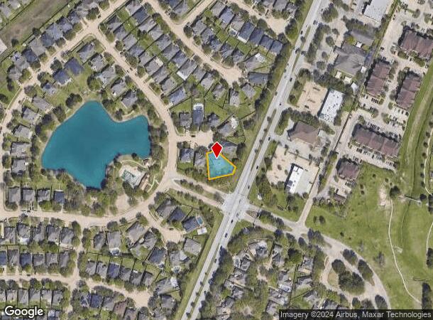  10710 Barker Lake Ct, Cypress, TX Parcel Map