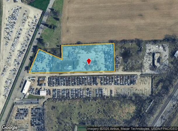  429 Terminal Rd, Toledo, OH Parcel Map