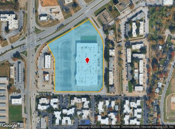 701 S Industrial Blvd S, Euless, TX Parcel Map
