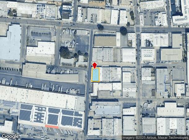 1900 E 7Th Pl, Los Angeles, CA Parcel Map