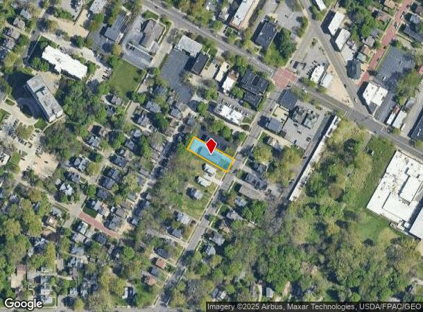  40 Rhodes Ave, Akron, OH Parcel Map