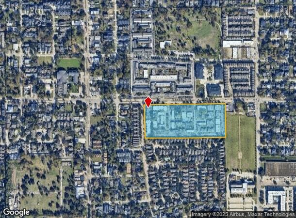 1370 Afton St, Houston, TX Parcel Map