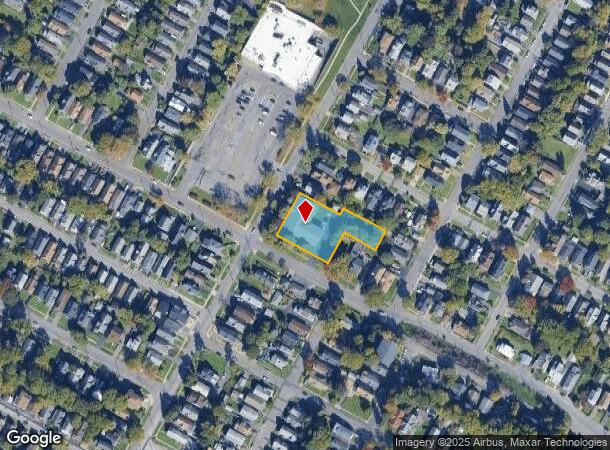 802 1St North St, Syracuse, NY Parcel Map