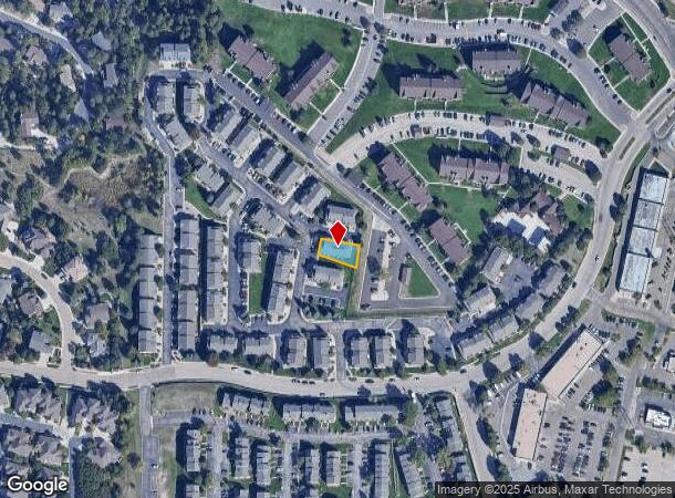 2061 Furman Pt, Colorado Springs, CO Parcel Map