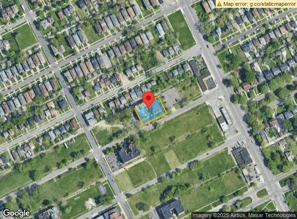  2690 W Boston Blvd, Detroit, MI Parcel Map