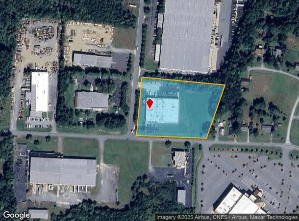 2056 Willow Spring Ln, Burlington, NC Parcel Map