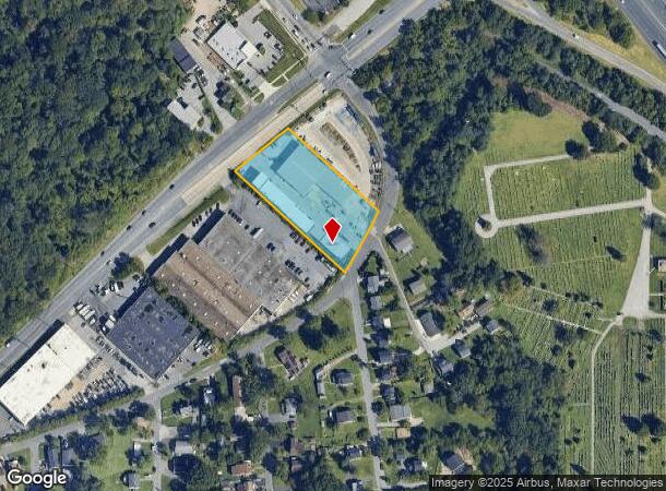 3925 Washington Blvd, Halethorpe, MD Parcel Map