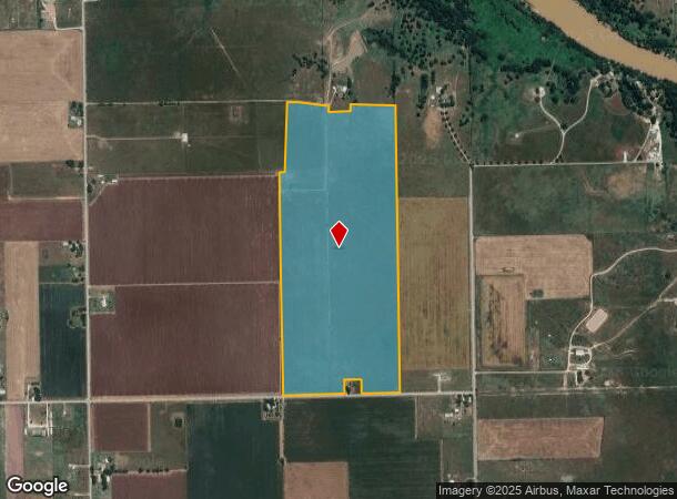 8826 Johnson Rd, Wallis, TX Parcel Map