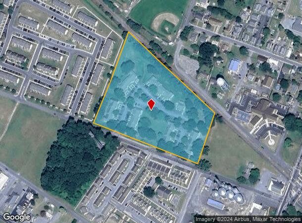  100 Mill Chase Cir, Millsboro, DE Parcel Map